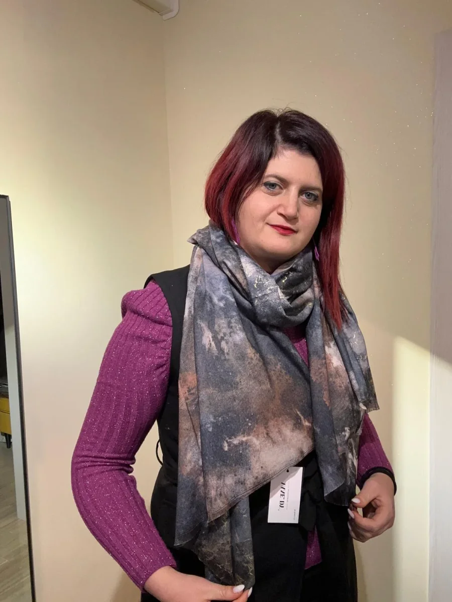 SCIARPE DONNA “SFUMATURE D’AUTUNNO” - immagine 4