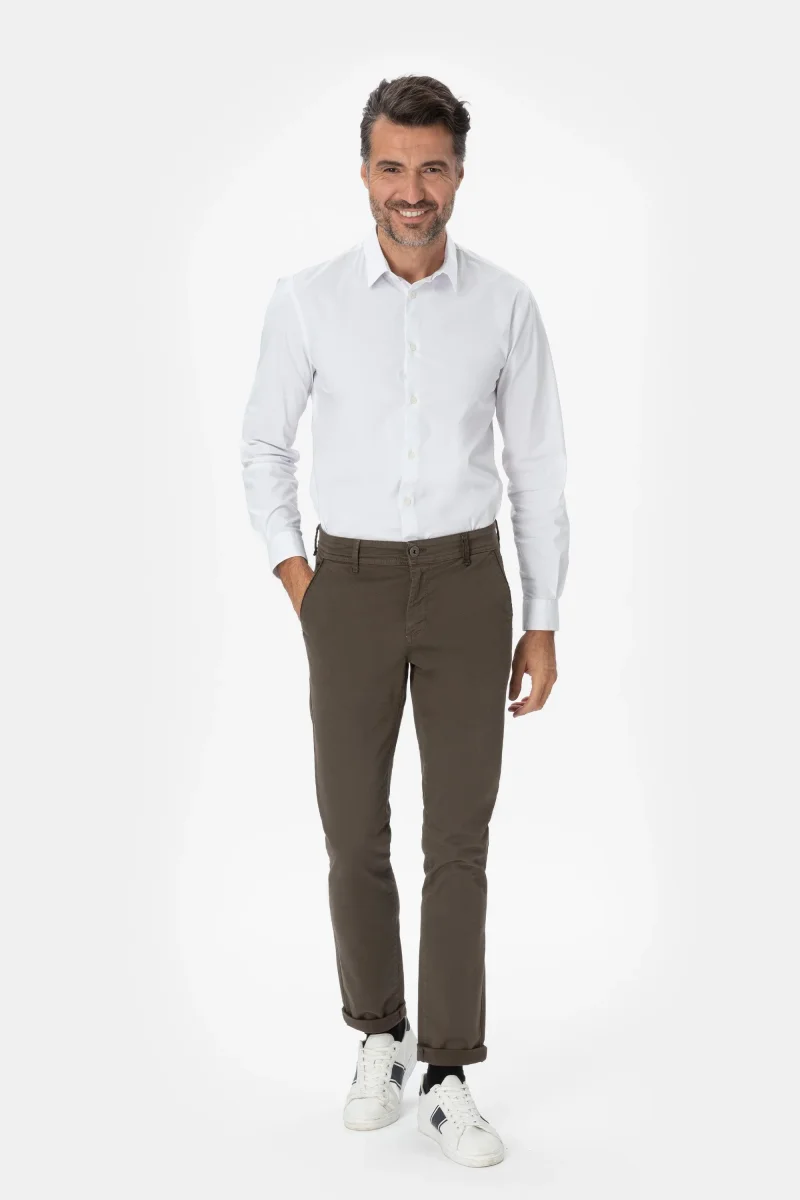 Dirk Dnt Pantalone chinos in cotone - immagine 8