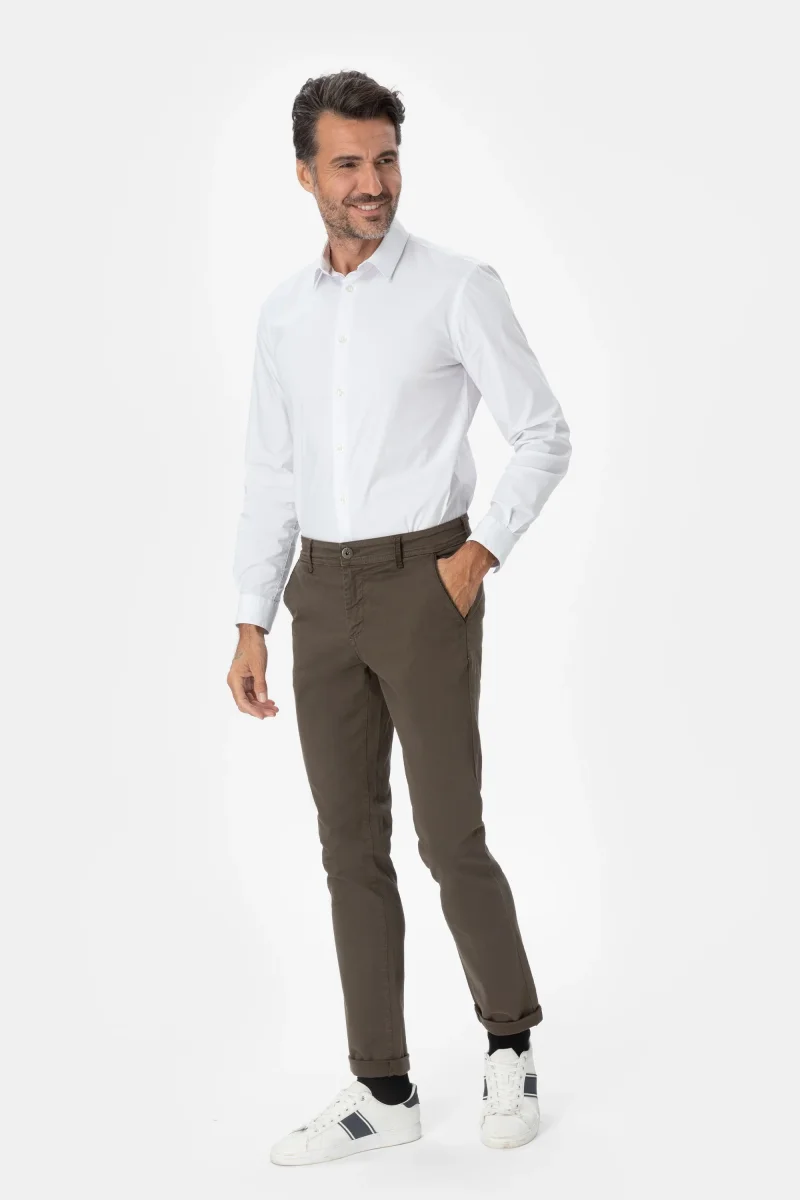 Dirk Dnt Pantalone chinos in cotone - immagine 9