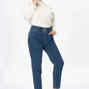 Baggy Vqs139 Jeans a vita alta