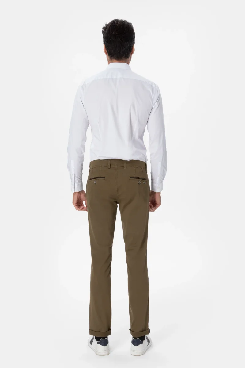 Dirk Dnt Pantalone chinos in cotone - immagine 5