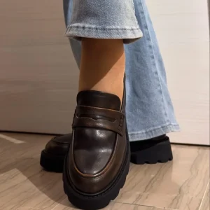 MOCASSINO XTI BRONZO EFFETTO INVECCHIATO