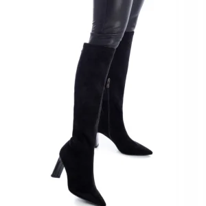 STIVALE XTI NERO SCAMOSCIATO TACCO ALTO