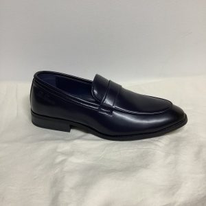 MOCASSINO UOMO SOLO SOPRANI NAVY SATINATO