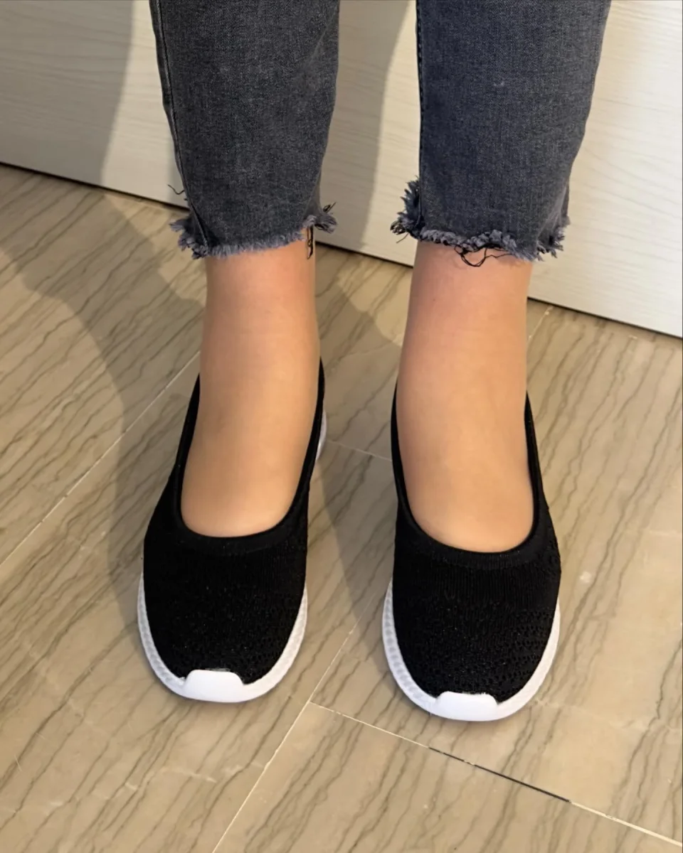 BALLERINA XTI NERA IN STOFFA - immagine 4