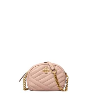Tory Burch Kira Chevron Camera bag rosa cipria