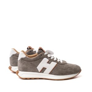Hogan Sneakers H641 suede grigio