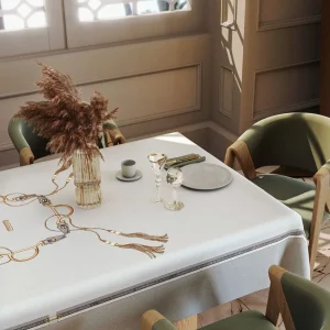 Tovaglia Ascot OP GRIGIO PERLA Borbonese