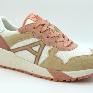 Allrounder Sneaker Donna Calzata H VITESSE 2 C.suede 12/air Mesh 30 Sahara/blanc De Blanc