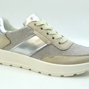 Ara Sneakers string multicolor NewYork-calz H zeppa 30 12-25116 11 Shell/silber