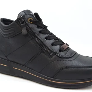 Ara Sneaker alta string.+zip-linea Osaka 2.0 12-24808 01 Black