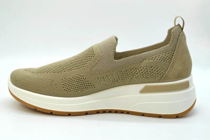 Ara Slip On Elasticizzata Garda Calz H Zeppa 40 Mm 12-57712 08 Sand/sand/sand - immagine 3