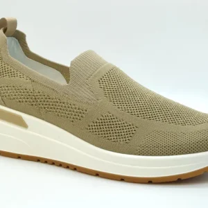 Ara Slip On Elasticizzata Garda Calz H Zeppa 40 Mm 12-57712 08 Sand/sand/sand