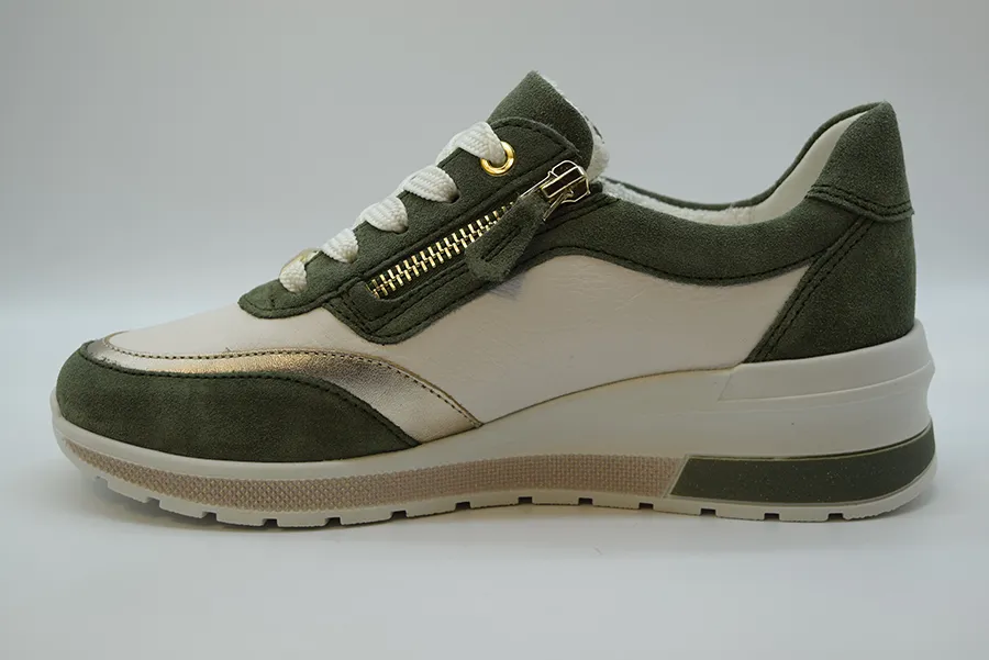 Ara Stringata Neapel Fusion 4 Calzata G Multicolor 12-18414 17 Verde - immagine 3