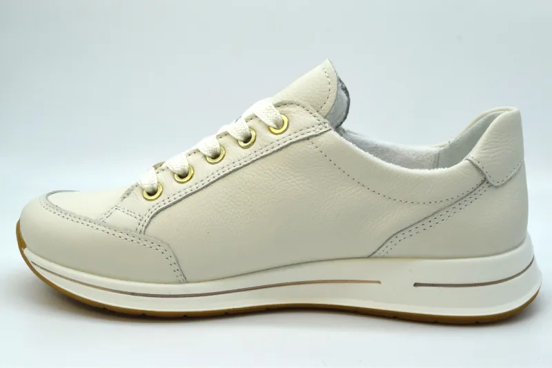 Ara Sneaker Donna Osaka 2.0 Calzata H Zeppa 30 Mm 12-24801 97 Cream - immagine 3