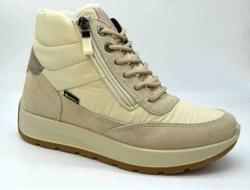 Ara Polacchino felpato stringa+cerniera linea New York 12-25106 05 Shell/cream/moon - immagine 2