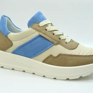 Ara Sneakers String Multicolor Newyork-calz H Zeppa 30 12-25116 07 Sand/cream/azzurro