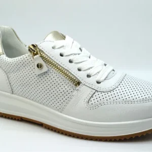 Ara Sneaker Donna Osaka 3.0 Calzata H Zeppa 30 Mm 12-25510 04 Weiss/platin