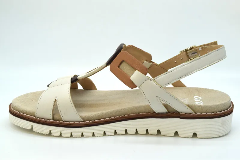 Ara Sandalo rerolazone collo Cambridde-S forma G 12-28136 09 Cream/mousse/mocca - immagine 3