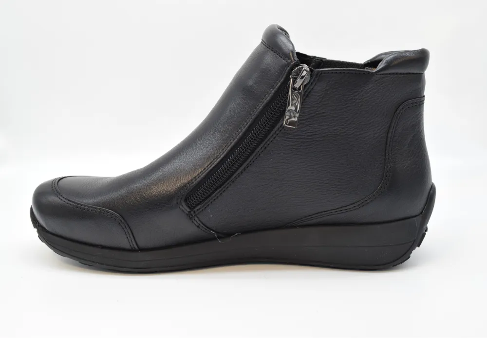 Ara Stivaletto 2 Cerniere- Linea Osaka Highsoft 12-34581 01 Black - immagine 3