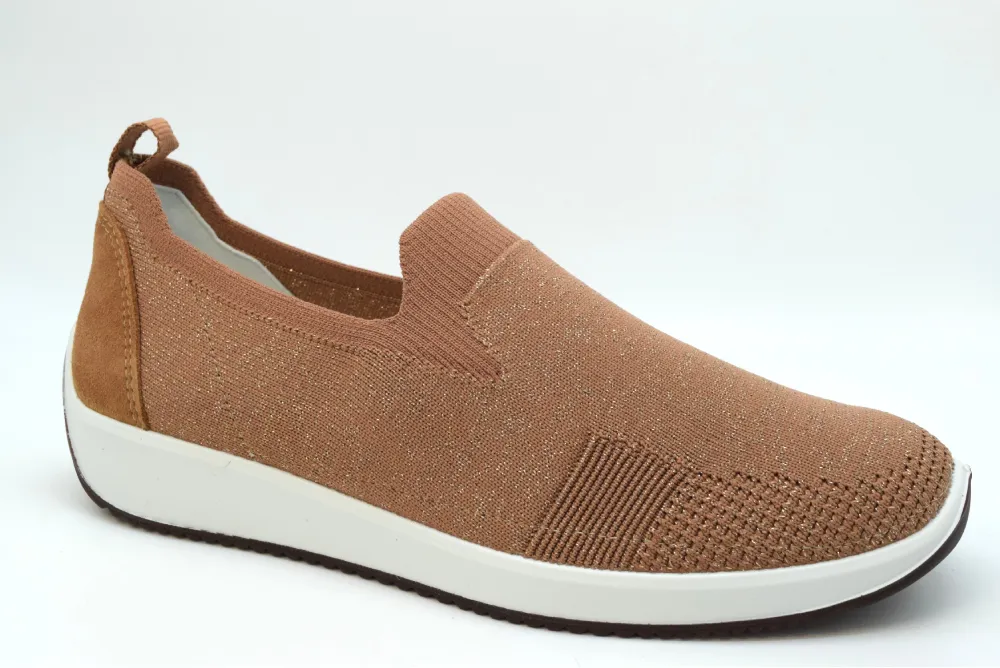 Ara Slip on elasticizzata Lissabon 4.0-calz G-zeppa 30 12-54042 03 Mousse
