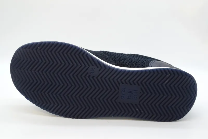 Ara Sneaker donna Lissabon calzata G zeppa 30 mm 12-54052 02 Blau Night - immagine 4