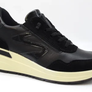 Ara Sneakers lacci elastici linea Garda-calz H 12-57701 01 Black