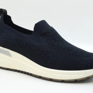 Ara Slip On Elasticizzata Garda Calz H Zeppa 40 Mm 12-57712 02 Blue/blue Blau