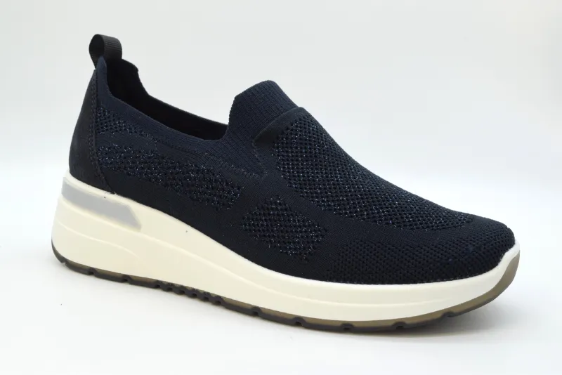 Ara Slip On Elasticizzata Garda Calz H Zeppa 40 Mm 12-57712 02 Blue/blue Blau - immagine 2