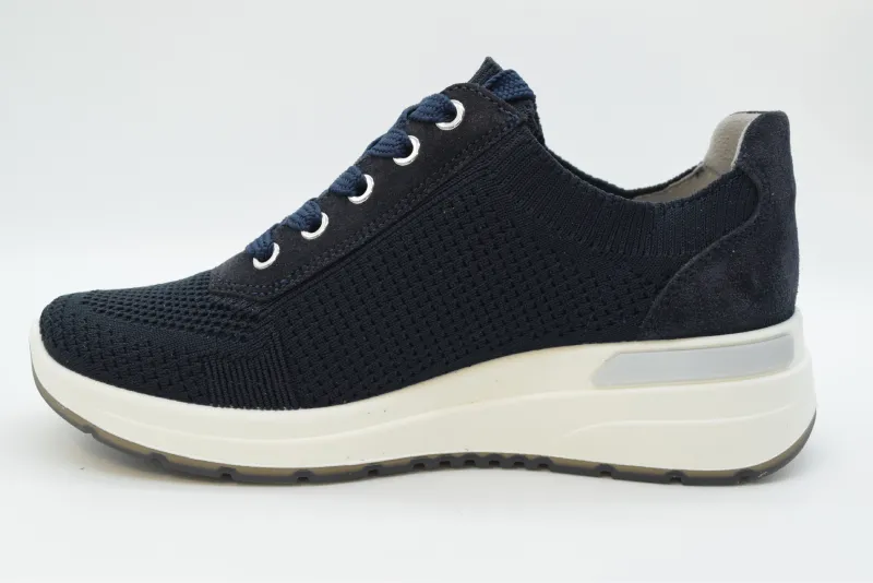 Ara Sneakers Elast. String. Garda Calz H-zeppa 40mm 12-57716 02 Blue - immagine 3