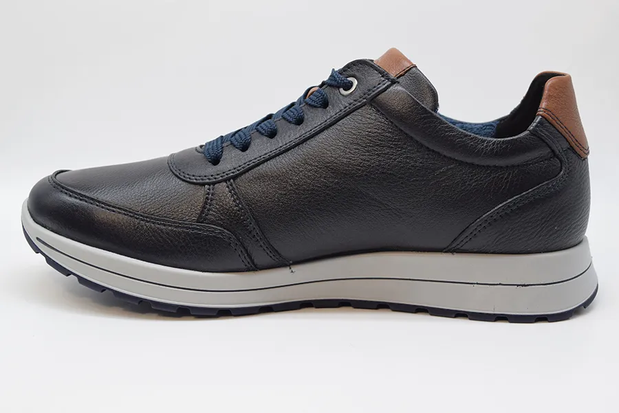 Ara Sneakers Sportiva Linea Matteo 2.0 Calzata H 11-24501 12 Blau/cognac - immagine 3