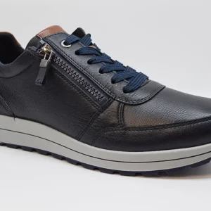 Ara Sneakers Sportiva Linea Matteo 2.0 Calzata H 11-24501 12 Blau/cognac