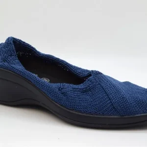 Arcopedico 1701 Decoltè Scollo V Con Zeppa 4 Cm MAILU 3r Denim