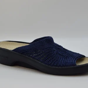 Arcopedico 1301 Ciabatta In Knitted Classic Aperta SPLASH I 09 Navy