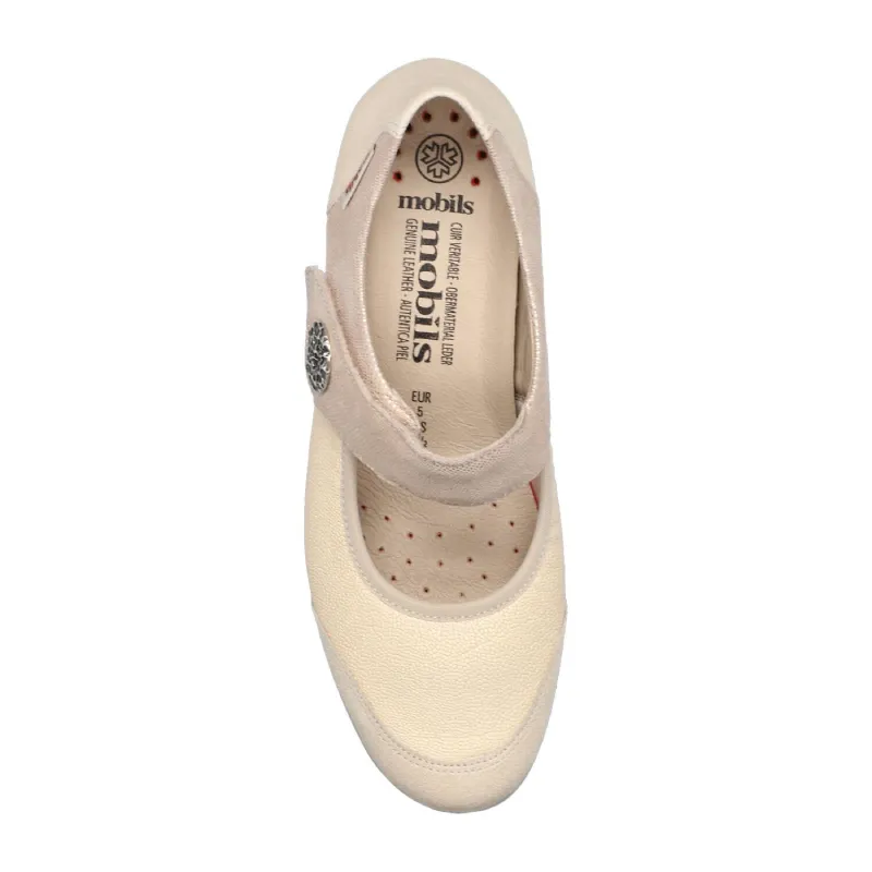 Mephisto Baby Zeppa 30 Pianta Elasticizzata BATHILDA Velc.p 12212n/brik 12/ar. 8153 Light Sand - immagine 4