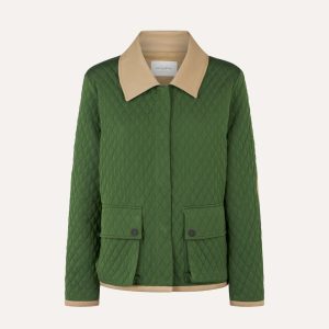 Ballantyne Giacca Husky Jaquard verde