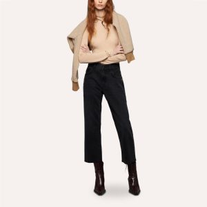 Ballantyne Denim nero gamba dritta