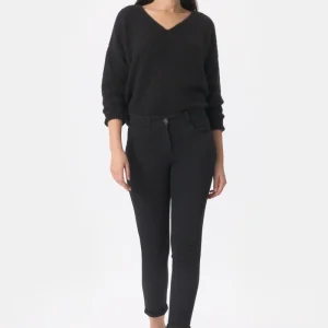 Brenda Ksn02 Jeans nero super stretch