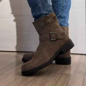 STIVALETTO DONNA SOFT SPACE TAUPE SCAMOSCIATO