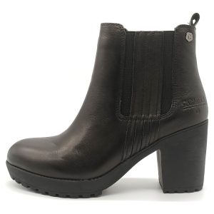 Tronchetto Donna CARMELA in pelle – CARMELA 67405 BLACK