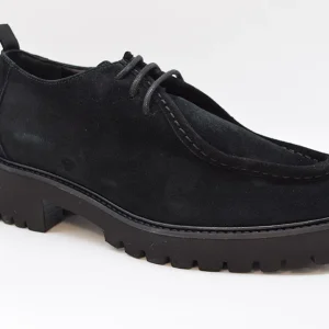 Marro Scarpa Ingegnere In Crosta 4110 Crosta Nero