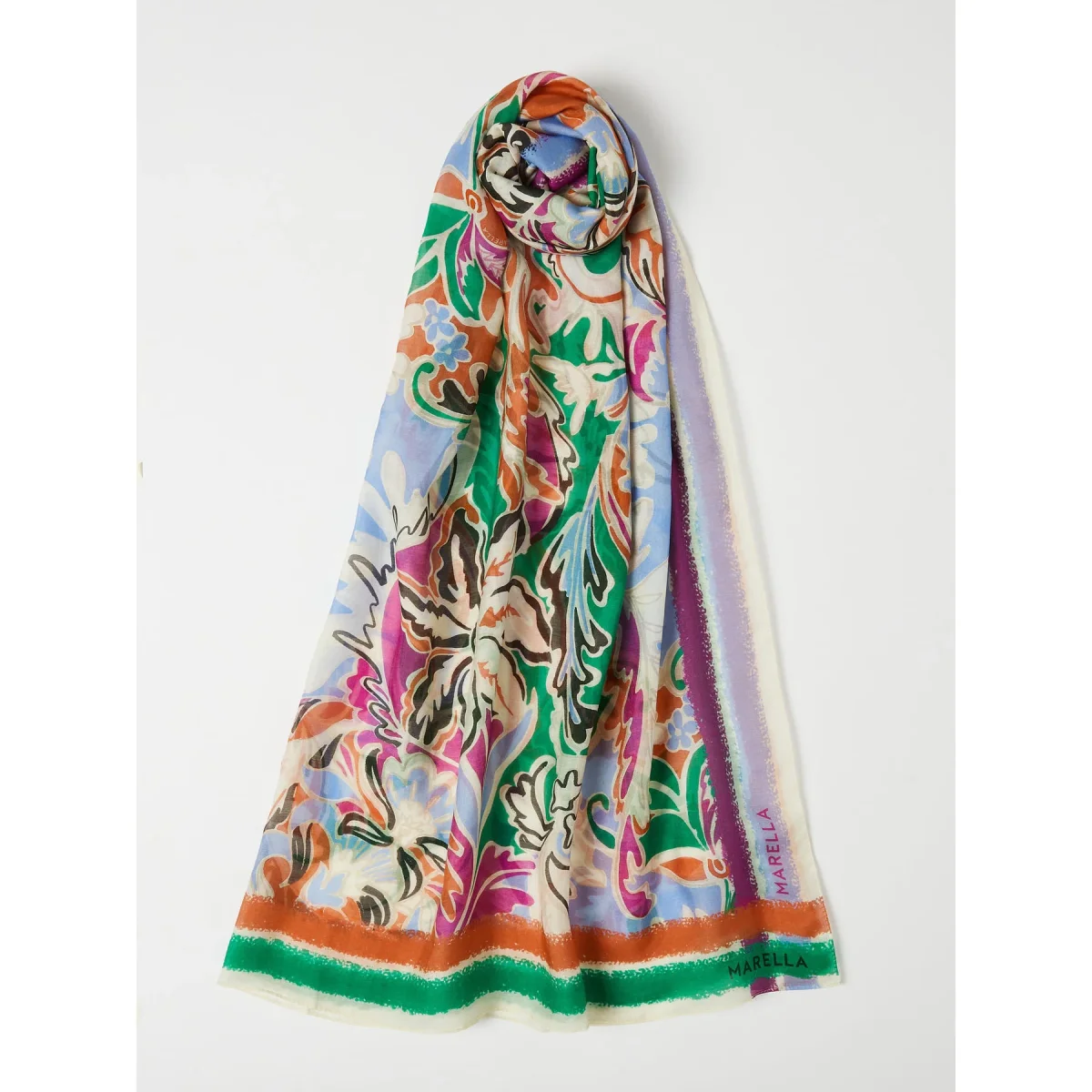 Scialle in misto seta - MULTICOLOR MARELLA - immagine 2