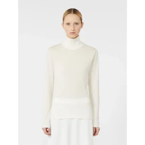 Dolcevita in misto cachemire - AVORIO MAXMARA MM