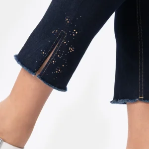 Ellie Ant 01/s Jeans con spacco e strass