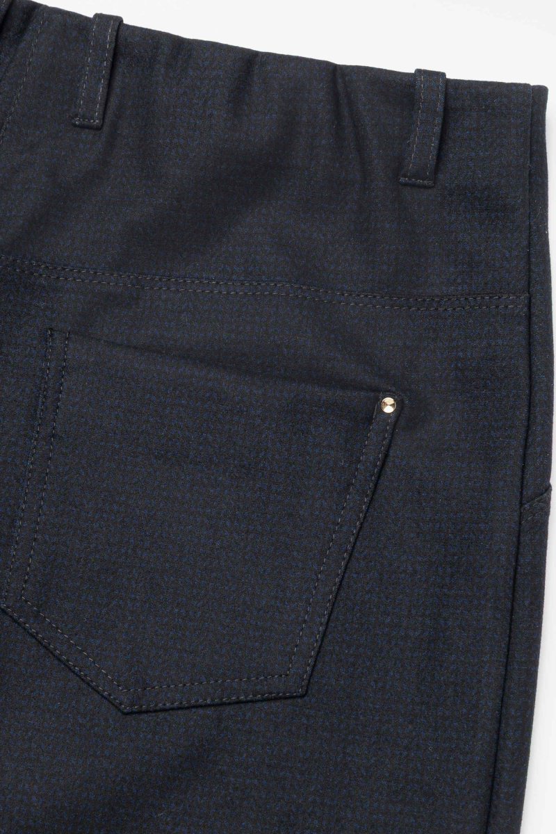 End PMS51 Pantalone in maglia microfantasia - immagine 6