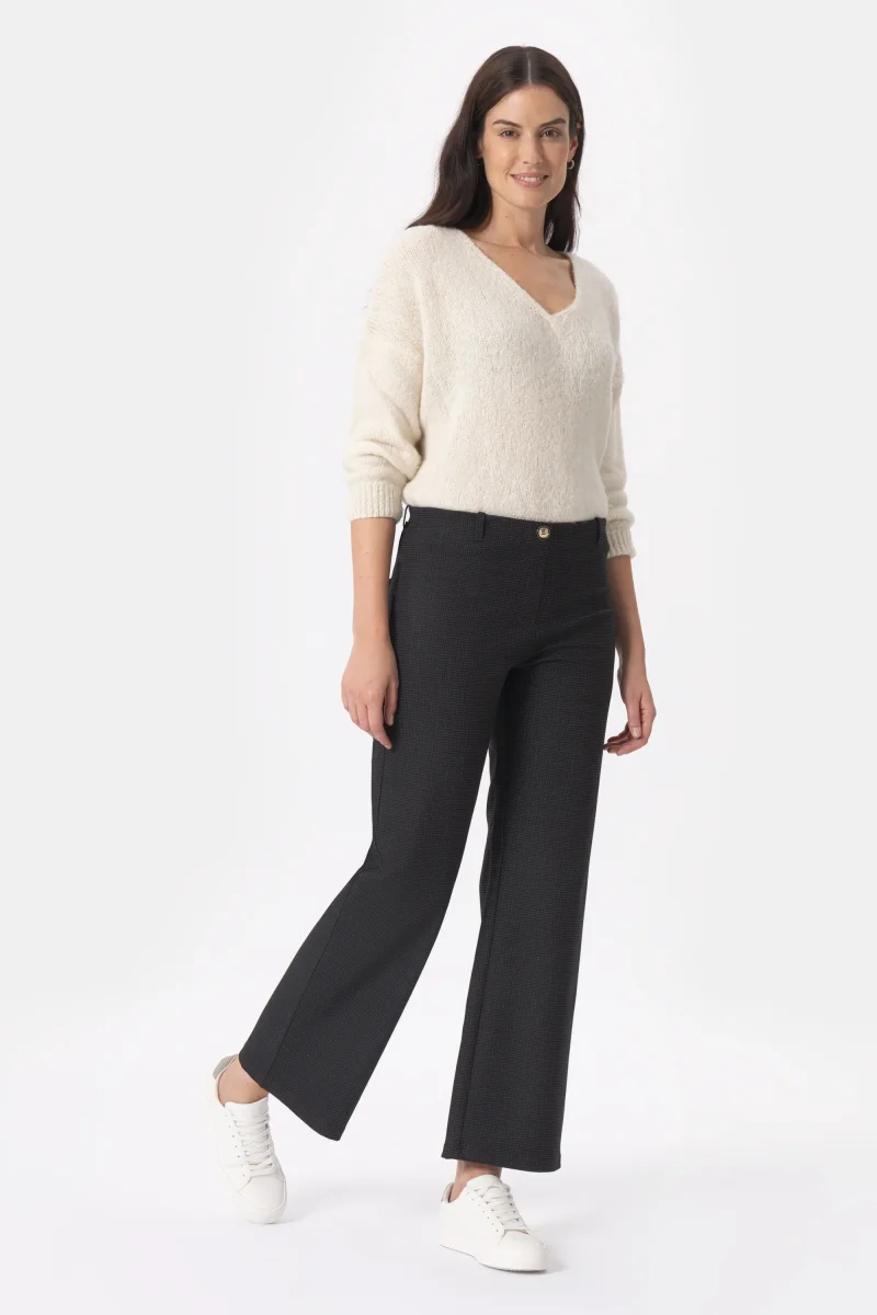 End PMS51 Pantalone in maglia microfantasia - immagine 7