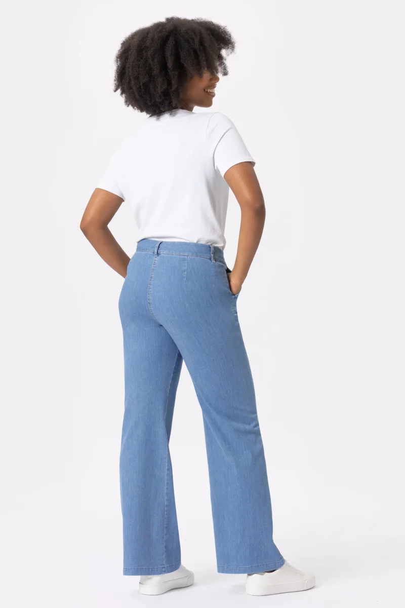 Fibi Lda319 Jeans fluido gamba larga - immagine 4