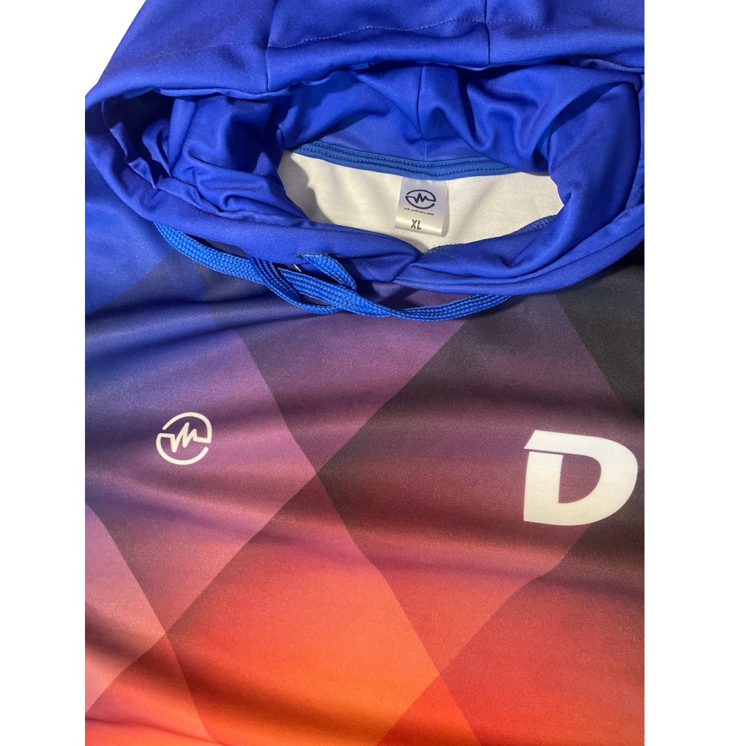 Felpa Drinky Cup blu/arancio - immagine 4