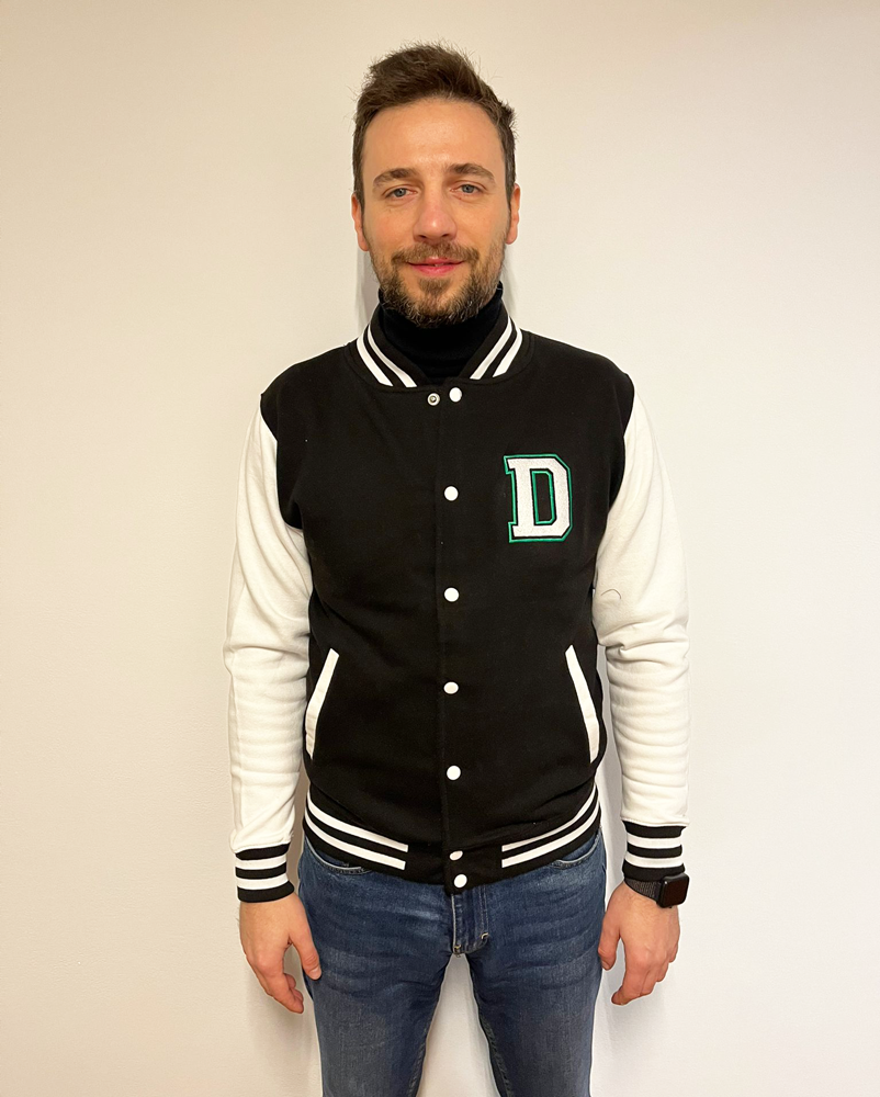 Felpa College Drinky Cup (Nera) - immagine 4