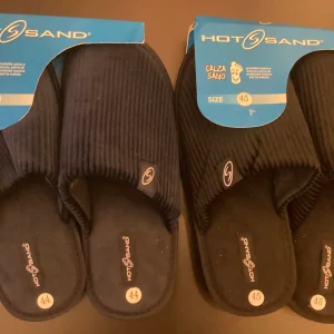 PANTOFOLE DA CASA BLU NAVY O NERA